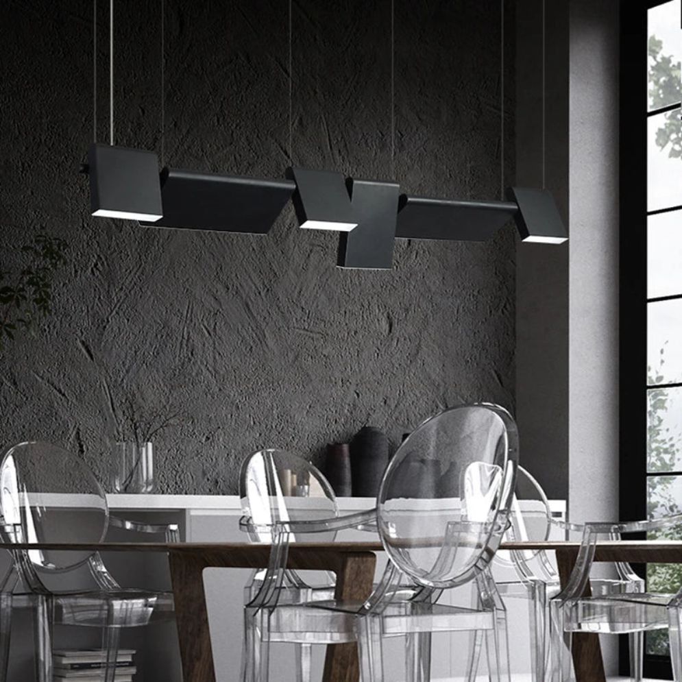 Lustre Led Rotatif Moderne intensité Variable pour Éclairage - Lumiine