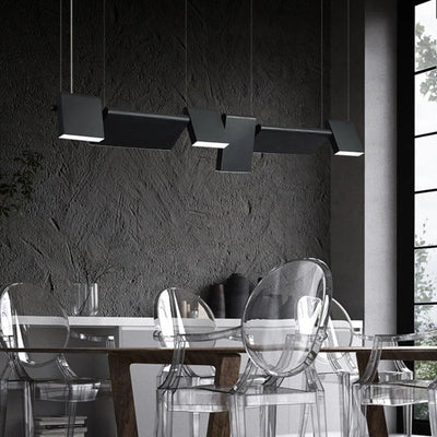 Lustre Led Rotatif Moderne intensité Variable pour Éclairage - Lumiine