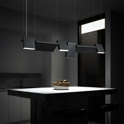 Lustre Led Rotatif Moderne intensité Variable pour Éclairage - Lumiine
