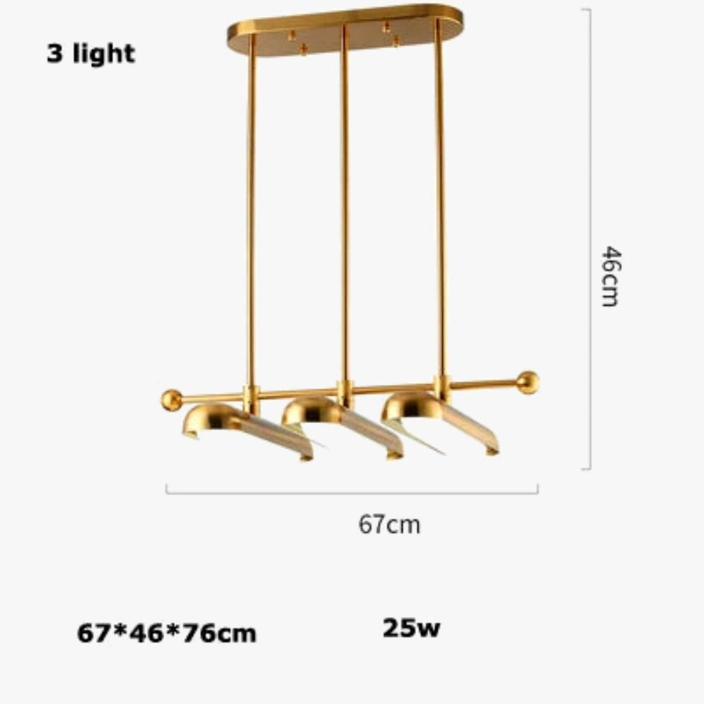 Lustre Minimaliste Art Déco Éclairage Suspendu - Lumiine