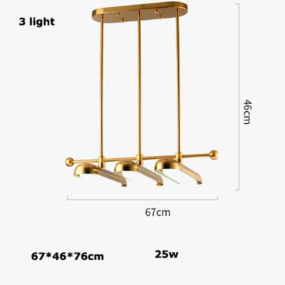 Lustre Minimaliste Art Déco Éclairage Suspendu - Lumiine