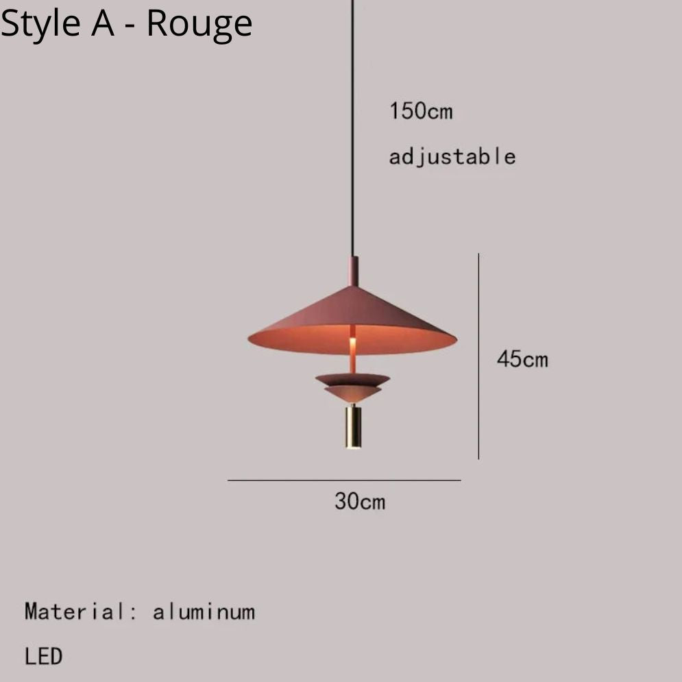 Lustre Minimaliste en Métal Réglables pour Bar et Magasin - Lumiine