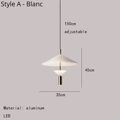 Lustre Minimaliste en Métal Réglables pour Bar et Magasin - Lumiine