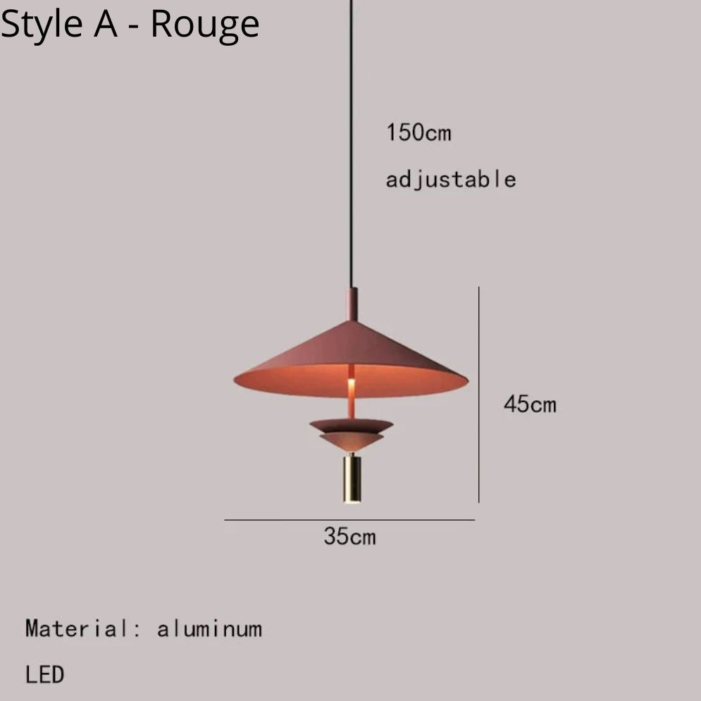 Lustre Minimaliste en Métal Réglables pour Bar et Magasin - Lumiine