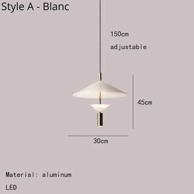 Lustre Minimaliste en Métal Réglables pour Bar et Magasin - Lumiine