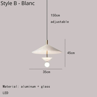 Lustre Minimaliste en Métal Réglables pour Bar et Magasin - Lumiine