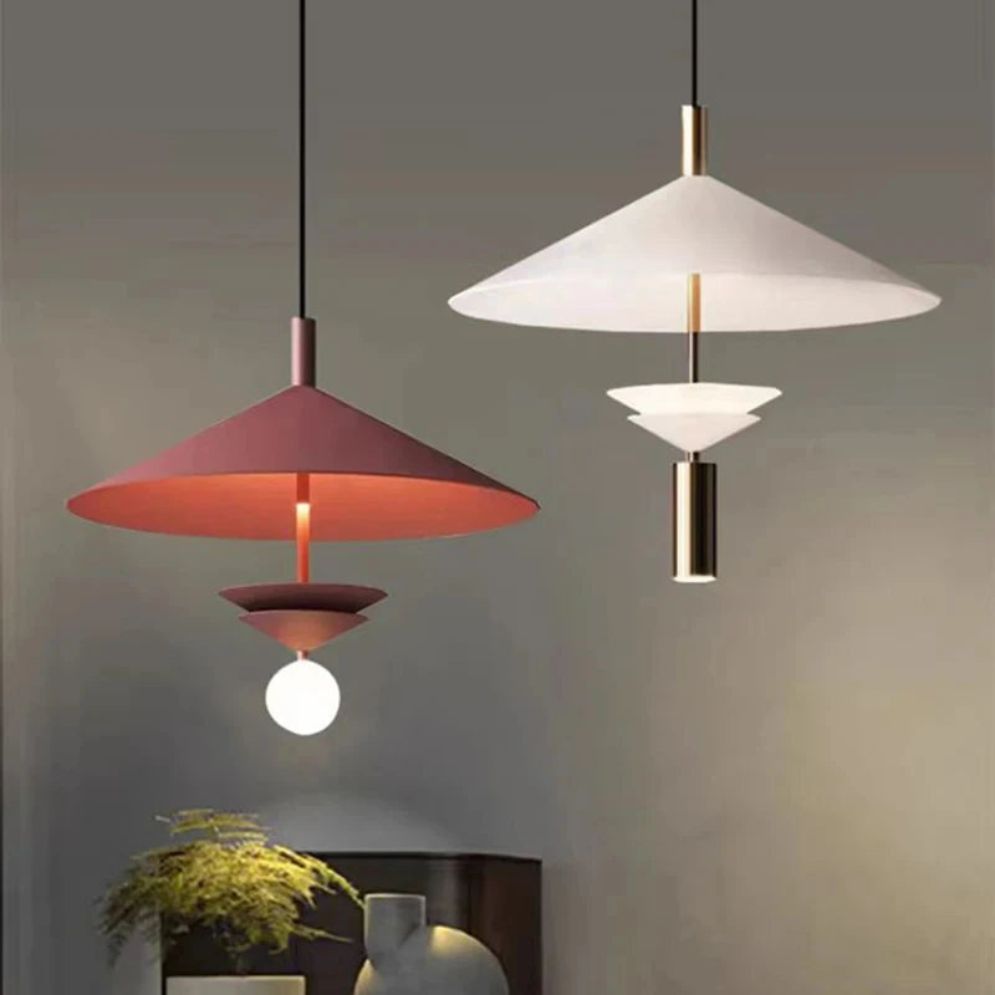 Lustre Minimaliste en Métal Réglables pour Bar et Magasin - Lumiine