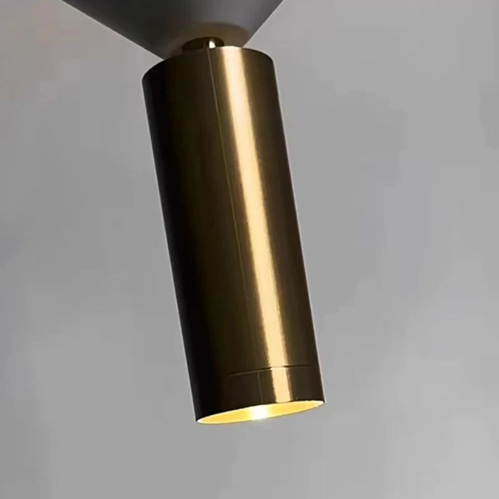 Lustre Minimaliste en Métal Réglables pour Bar et Magasin - Lumiine