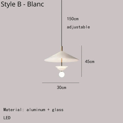 Lustre Minimaliste en Métal Réglables pour Bar et Magasin - Lumiine