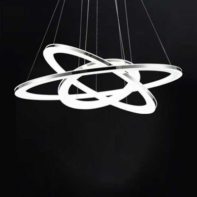 Lustre Moderne à LED pour Décoration Intérieure Élégante