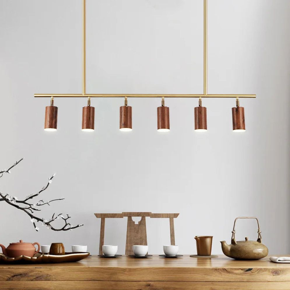 Lustre Moderne à Long Tuyau pour Décoration Intérieure Élégante - Lumiine