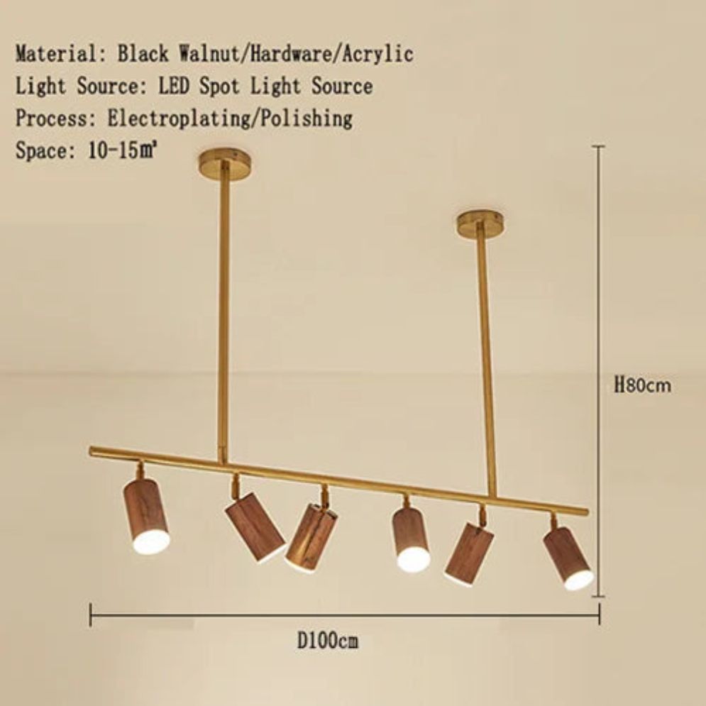 Lustre Moderne à Long Tuyau pour Décoration Intérieure Élégante - Lumiine