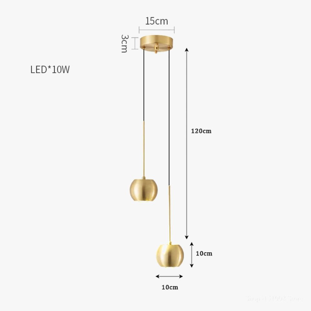 Lustre Moderne avec Projecteurs Led pour Intérieur - Lumiine