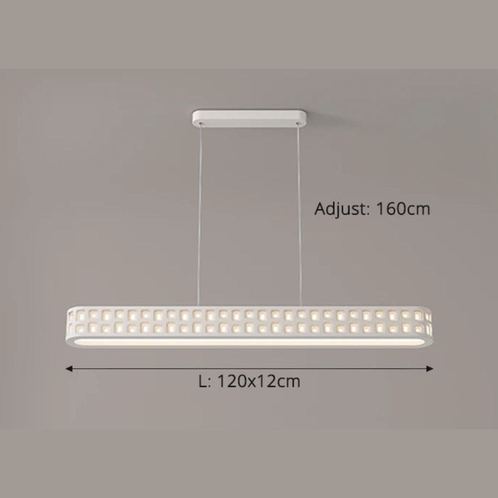 Lustre Moderne avec Projecteurs Led pour Salon Salle à Manger - Lumiine