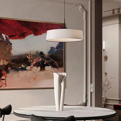 Lustre Moderne Led avec Anneau et Feuilles Dorées Bahia - Lumiine