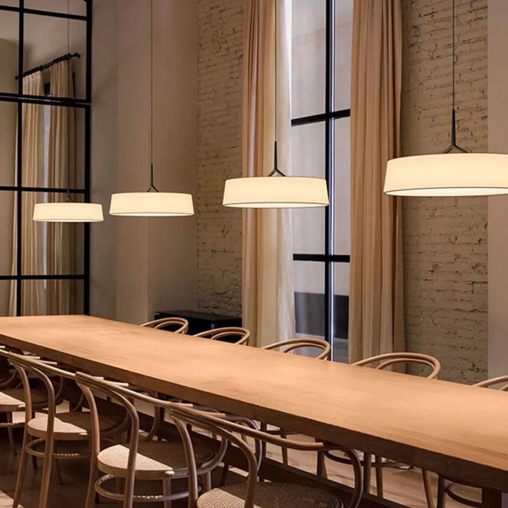 Lustre Moderne Led avec Anneau et Feuilles Dorées Bahia - Lumiine