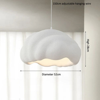 Lustre Moderne Led en Forme de Nuage Flottant Restaurant - Lumiine