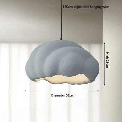 Lustre Moderne Led en Forme de Nuage Flottant Restaurant - Lumiine