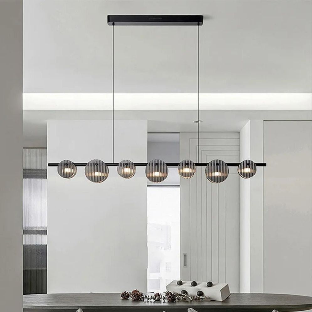 Lustre Moderne Led pour Duplex Escalier Bar et Magasin - Lumiine