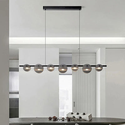 Lustre Moderne Led pour Duplex Escalier Bar et Magasin - Lumiine