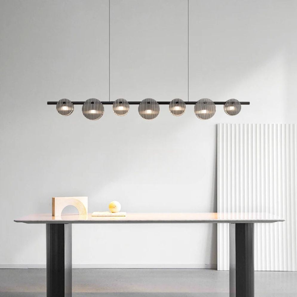 Lustre Moderne Led pour Duplex Escalier Bar et Magasin - Lumiine