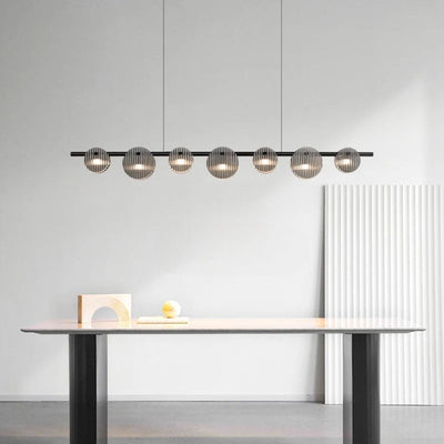 Lustre Moderne Led pour Duplex Escalier Bar et Magasin - Lumiine