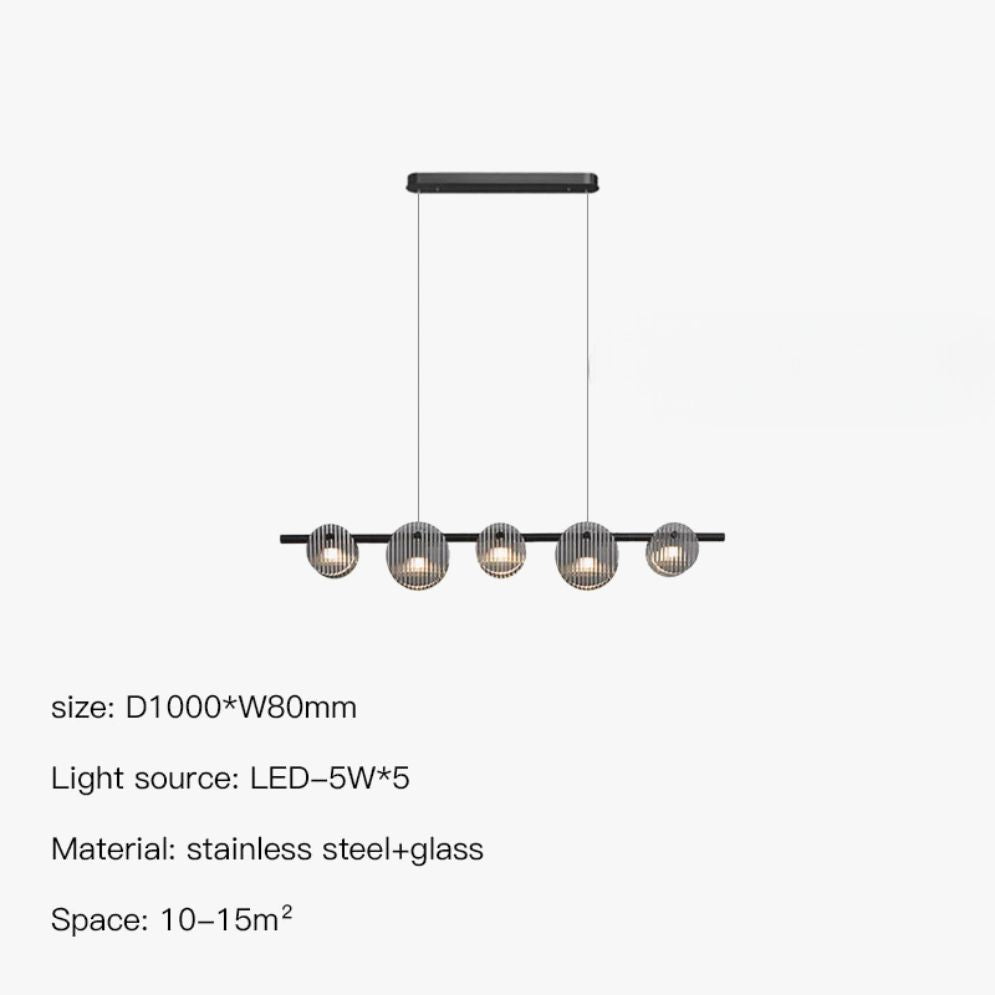Lustre Moderne Led pour Duplex Escalier Bar et Magasin - Lumiine