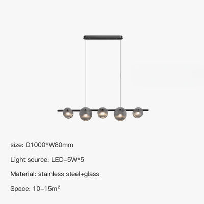 Lustre Moderne Led pour Duplex Escalier Bar et Magasin - Lumiine