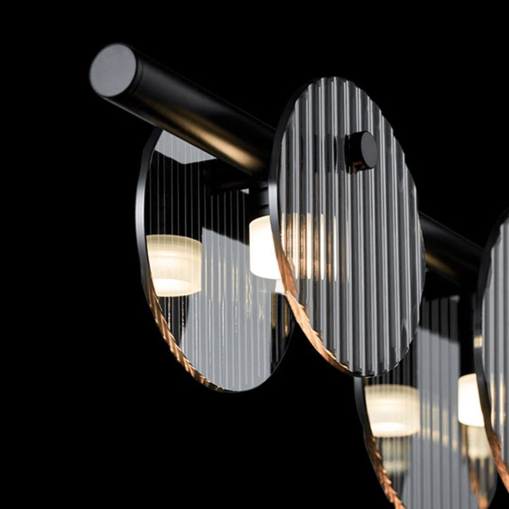 Lustre Moderne Led pour Duplex Escalier Bar et Magasin - Lumiine
