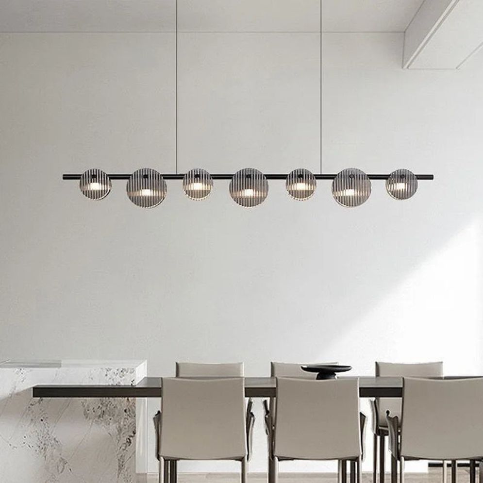 Lustre Moderne Led pour Duplex Escalier Bar et Magasin - Lumiine