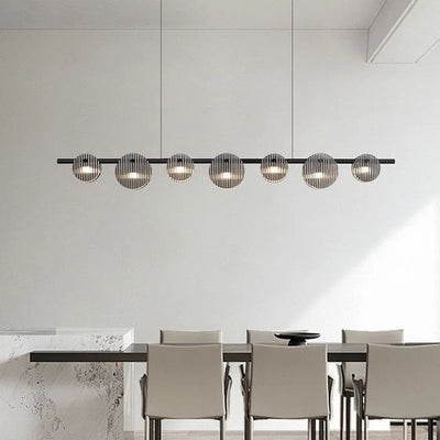 Lustre Moderne Led pour Duplex Escalier Bar et Magasin - Lumiine