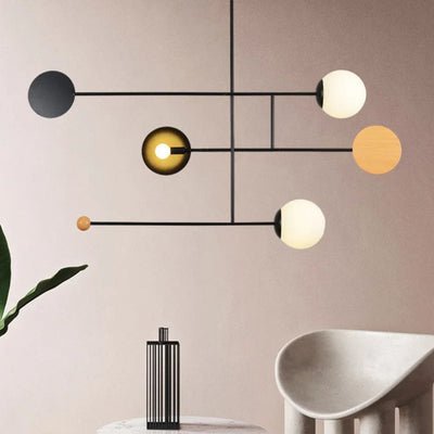Lustre Moderne Nordique pour Décoration Intérieur - Lumiine