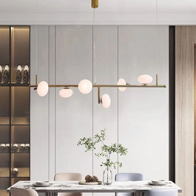 Lustre Moderne Nordique Sputnik avec Éclairage LED Intérieur - Lumiine