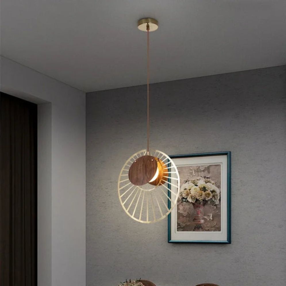Lustre Nordique Minimaliste Design Penthouse Villa - Lumiine