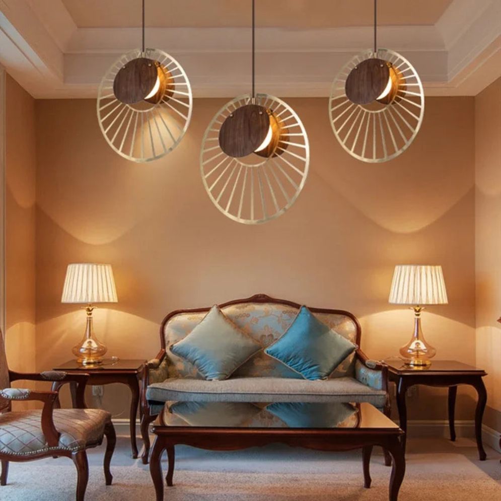 Lustre Nordique Minimaliste Design Penthouse Villa - Lumiine