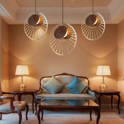 Lustre Nordique Minimaliste Design Penthouse Villa - Lumiine