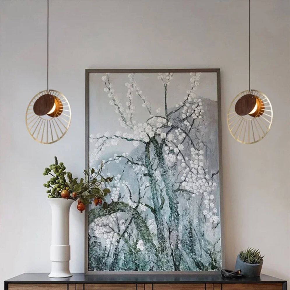 Lustre Nordique Minimaliste Design Penthouse Villa - Lumiine