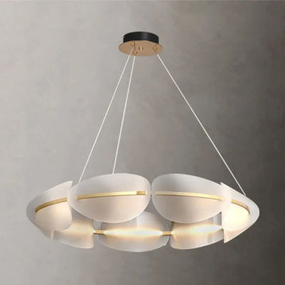 Lustre Romantique en Acrylique Design Danois Décoratif pour Intérieur - Lumiine