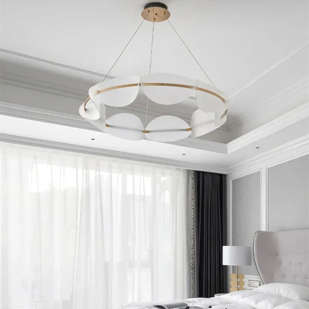 Lustre Romantique en Acrylique Design Danois Décoratif pour Intérieur - Lumiine
