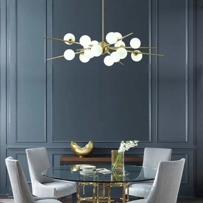 Lustre Sandyha Design Branche D'arbre Suspension Éclairage - Lumiine