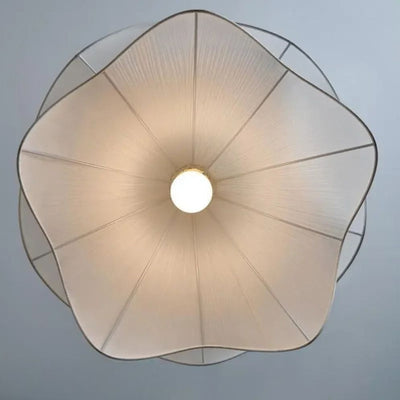 Lustre Scandinave Wabi Sabi en Tissu - Lumiine