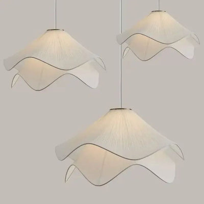 Lustre Scandinave Wabi Sabi en Tissu