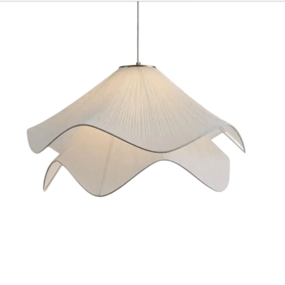 Lustre Scandinave Wabi Sabi en Tissu - Lumiine