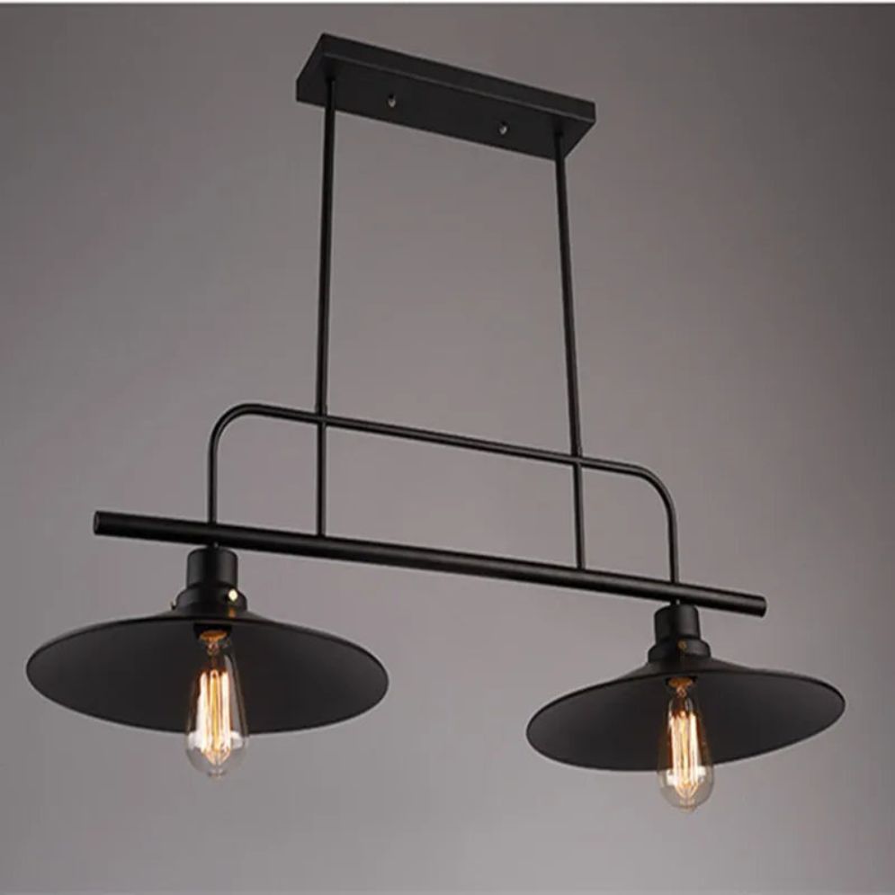 Lustre Style Industriel Loft Rétro pour Bar Café