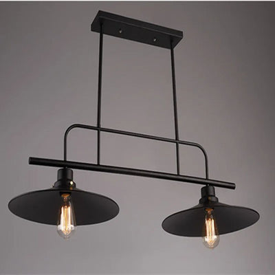 Lustre Style Industriel Loft Rétro pour Bar Café