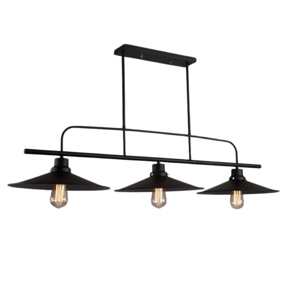 Lustre Style Industriel Loft Rétro pour Bar Café - Lumiine