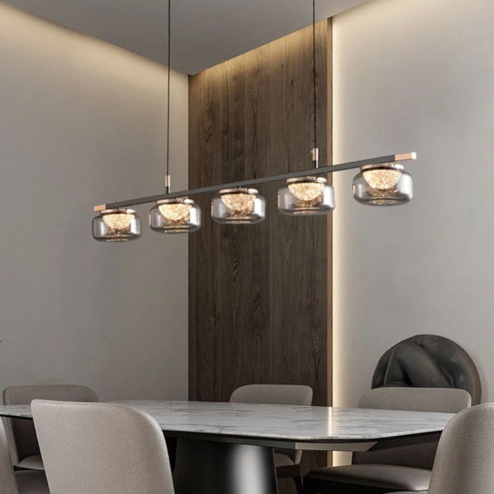 Lustre Style Italien pour Salon Salle à Manger ou Restaurant - Lumiine