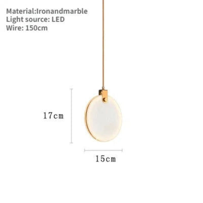 Lustre Suspendu Led Moderne Nordique pour Décoration Intérieure - Lumiine
