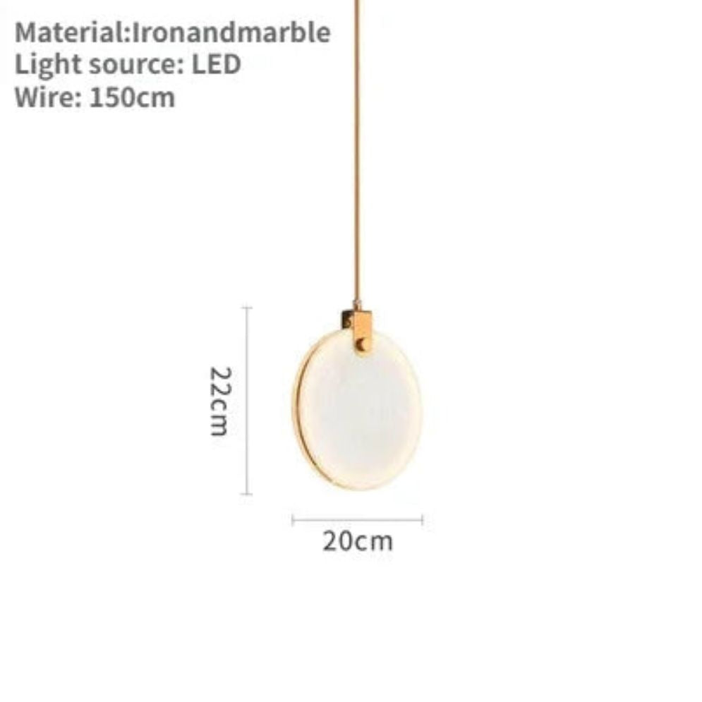 Lustre Suspendu Led Moderne Nordique pour Décoration Intérieure - Lumiine