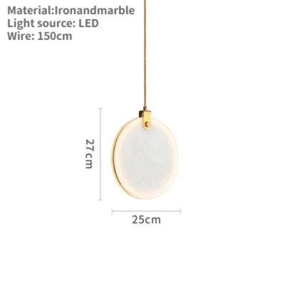 Lustre Suspendu Led Moderne Nordique pour Décoration Intérieure - Lumiine